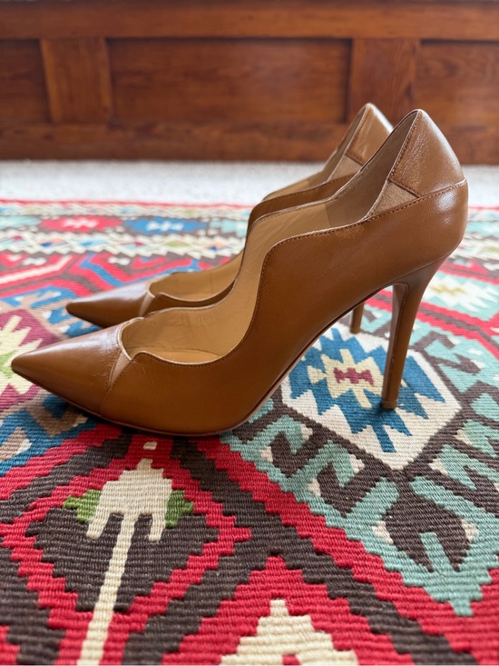 Jimmy Choo Shoes - Jimmy Choo Tamika tan leather pumps